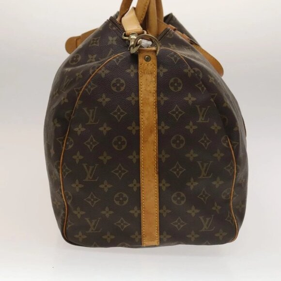 LOUIS VUITTON Monogram Keepall Bandouliere 55 Boston Bag - Picture 4 of 15